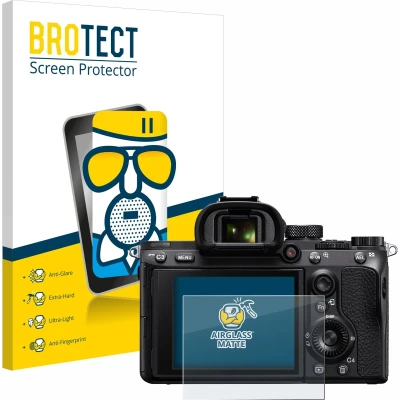Afbeelding van BROTECT Antireflecterende Glas Screen Protector Mat voor Sony Alpha 7 III / 7R II 7S Schermbeschermer [Beschermglas Folie niet Gehard Glas]