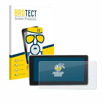 Afbeelding van BROTECT Screenprotector voor Audi A4 B9 2016 MMI 8&quot; Folie Beschermfolie Beschermglas matte
