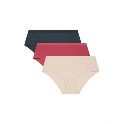 Afbeelding van 3er Pack D4H01 Baumwoll Slips für Damen