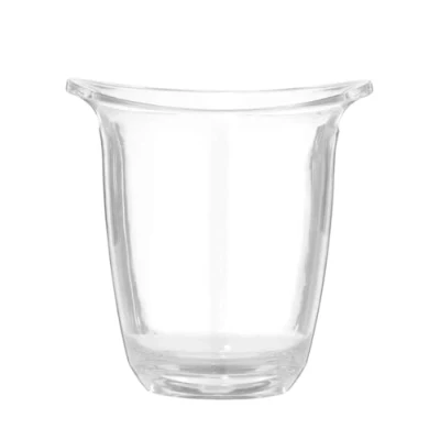 Afbeelding van BarUp Wijnkoeler 3 Liter Transparant Kunststof Champagnekoeler 220x185x(H)226mm