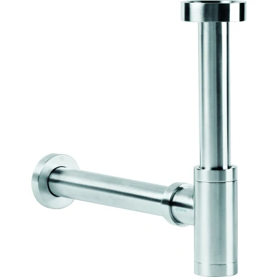 Afbeelding van Design Fonteinsifon Clou Mini Suk RVS Geborsteld (Speciaal voor fonteintjes)