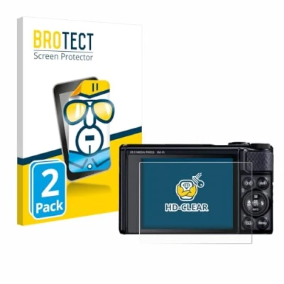 Afbeelding van BROTECT Screenprotector voor Canon PowerShot SX740 HS Lite Folie Beschermfolie transparant (2 Stuks)