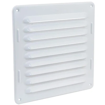 Afbeelding van Schoepenrooster Starx 20 x cm (Aluminium, Wit)