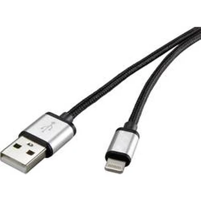 Afbeelding van Renkforce Apple Lightning aansluitkabel voor iPod/iPad/iPhone 3 m