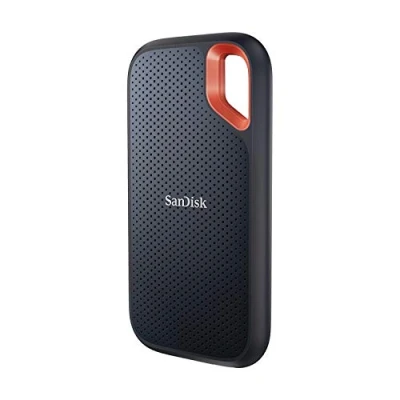 Afbeelding van SanDisk Extreme Portable SSD Draagbare Schijven 1 TB (NVMe Solid State Prestaties, 2,5 Inch, Lees /schrijfsnelheden Van 1050/1000 MB/s, Water En Stofbestendigheid, AES Hardwareversleuteling) Grijs