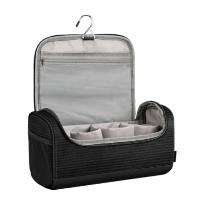 Afbeelding van SITHON Reisdraagtas voor Dyson Airwrap Complete Styler en hulpstukken, draagbare hangende opbergtas met zijvakken, compatibel Shark FlexStyle accessoires (alleen tas),, Zwart, Regular, Tas
