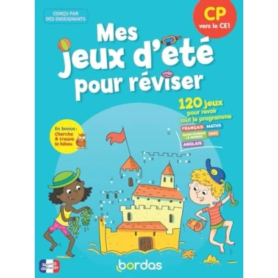 Afbeelding van Mes jeux d&#039;été pour réviser Je rentre en CE1: CP vers le CE1