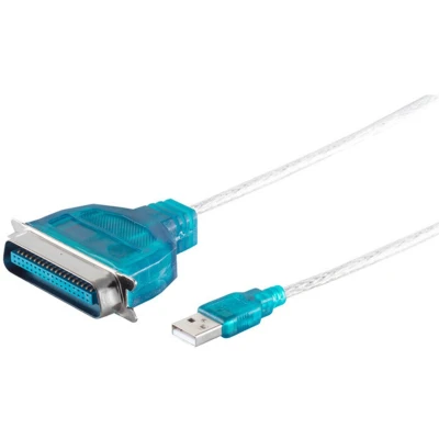 Afbeelding van Shiverpeaks S/CONN maximale connectiviteit parallelle printerkabel USB Centronics, ca. 1,2 m (1.20 m, Parallel (printer)), Interfacekabel
