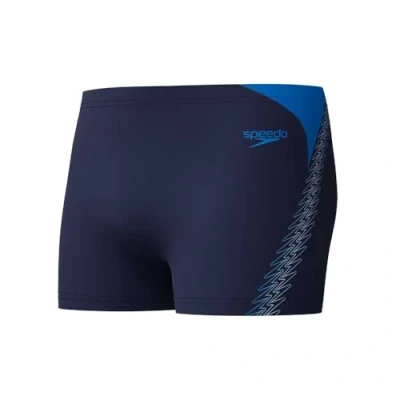 Afbeelding van Speedo Heren Hyperboom Splice Aquashort, Peacoat/Lagoon Blauw, 40