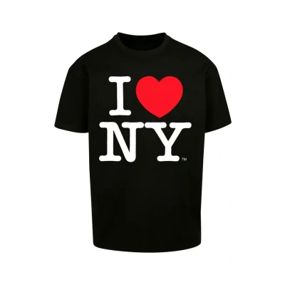 Afbeelding van Merchcode I LOVE NY Oversize Tshirt print, Heren, Maat: Small, Black