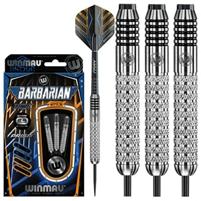 Afbeelding van WINMAU Barbarian 24g Darts in Wolfraamstijl met Prisma Vluchten en Schachten (Stengels)