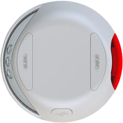 Afbeelding van Trixie Flexi Lichtsysteem Voor Honden Led Usb Lichtgrijs 7 CM