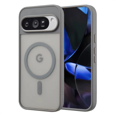 Afbeelding van imoshion Hoesje Geschikt voor Google Pixel 9 Pro, Color Guard Backcover MagSafe Grijs