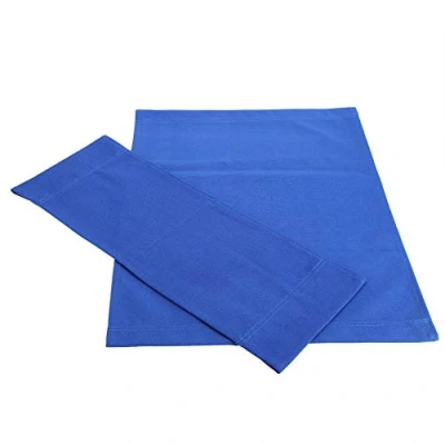 Afbeelding van 1 set Regisseur Stoelhoezen Canvas Vervanging Zitting Doek Thuis Leveringen Beschermhoes Duurzame Meubelaccessoires(Blauw)
