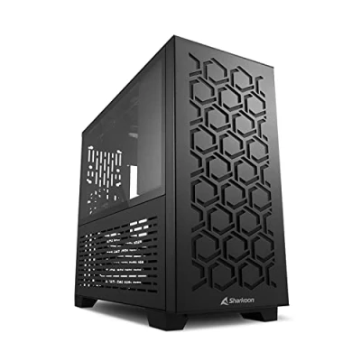 Afbeelding van Sharkoon MS Y1000 Micro tower PC behuizing Zwart