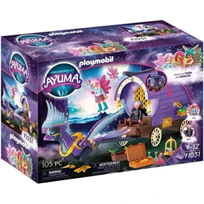 Afbeelding van PLAYMOBIL Adventures of Ayuma Feeënkoets met feniks 71031
