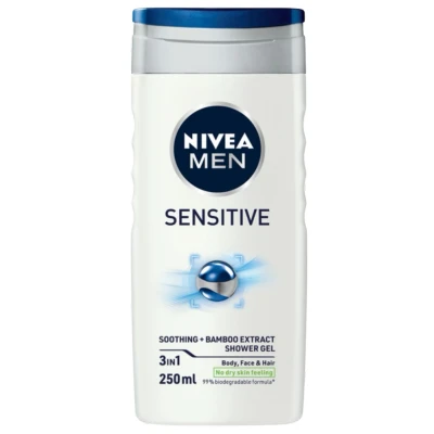 Afbeelding van Nivea Men Sensitive Douchegel 250ml