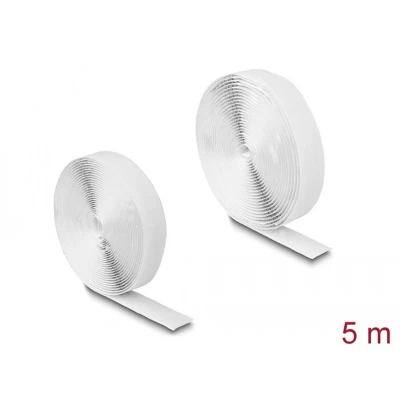 Afbeelding van Delock Klettband selbstklebend mit Haft und Flauschband L 5 m x B 20