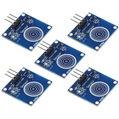 Afbeelding van 5pcs TTP223 TTP223B Jog Digital Touch Sensor Capacitive Switch Module