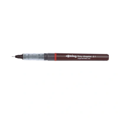 Afbeelding van Fineliner rOtring Tikky Graphic 0.1mm