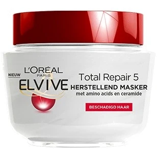 Afbeelding van 3x L&#039;Oréal Elvive Total Repair 5 Haarmasker 300 ml