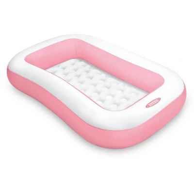 Afbeelding van Intex 58423Np Wet Set Collection Rechthoekig Zwembad 166X100X25 Cm Roze/Wit
