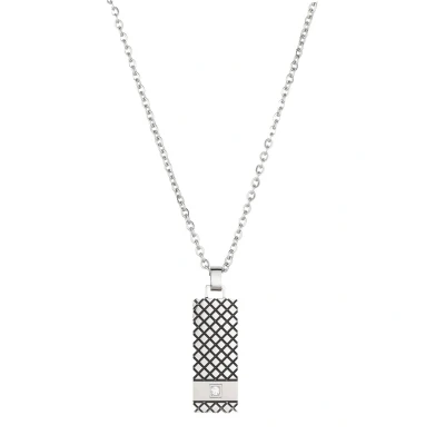 Afbeelding van Traveller Ketting Heren Met Hanger Zilverkleurig Edelstaal Zirkonia 181194