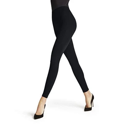 Afbeelding van FALKE Dames Legging Seamless Shaping W LE Ondoorzichtig eenkleurig 1 Paar, Blauw (Marine 6179), L 44 46
