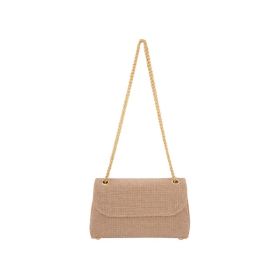 Afbeelding van faina Schoudertas, Dames, Maat: One Size, Champagne