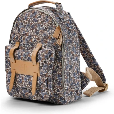 Afbeelding van Elodie Rugzak MINI kind jongens meisjes Klein rugzakje 1 3 jaar Blue Garden