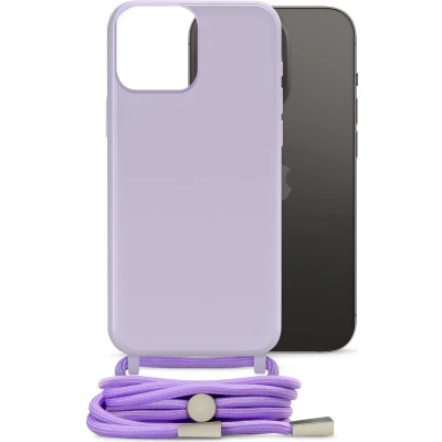 Afbeelding van Mobilize Lanyard Gelly Case for Apple iPhone 14 Pro Pastel Purple
