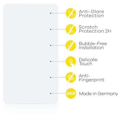 Afbeelding van upscreen Screenprotector voor Seat Arona (2018) Folie Beschermfolie anti glare matte