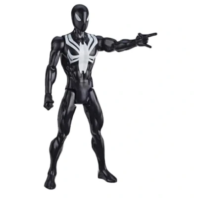 Afbeelding van Spider Man Black Suit 30 cm. Titan Hero Series