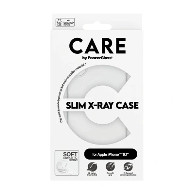 Afbeelding van PanzerGlass CARE by PG TP X Ray Soft B iPhone16 6.7, Hoes, Apple, Appl