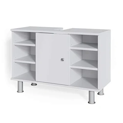Afbeelding van Vicco Wastafelonderkast &quot;Fynn&quot;, Wit, 80 x 54 cm