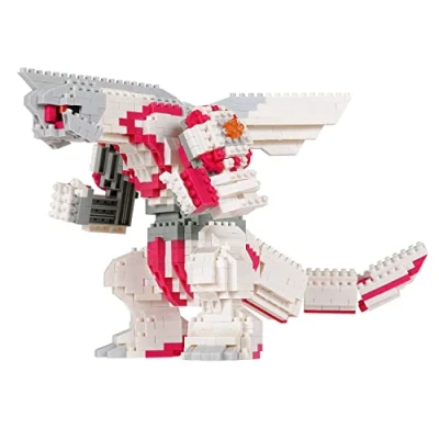 Afbeelding van Nanoblock klembouwstenenset Pokémon Deluxe Palkia 1050 delen, behendigheidsniveau 4, NBPM 095
