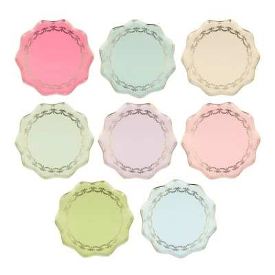 Afbeelding van Ladurée Paris gebaksbordjes (8st) Meri