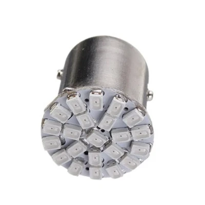 Afbeelding van ROOD Flash BA15S LED 22 SMD 1156 12V