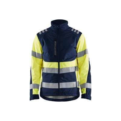 Afbeelding van Blaklader High Vis softshell jack 4497 2513 Marine/High Geel