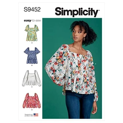Afbeelding van Simplicity Naaipatroon S9452 Misses&#039; Tops
