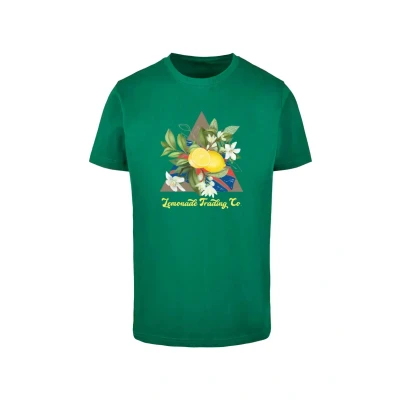 Afbeelding van Mister TEE Lemonade Tshirt print, Heren, Maat: Small, Forest green