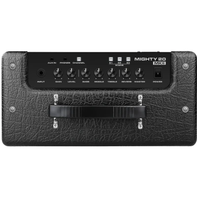 Afbeelding van NU X Mighty 20BT Mark 2 gitaarversterker: uw ultieme toonmetgezel met Bluetooth connectiviteit, meerdere effecten, selecteerbare kanalen en 20W 8&quot; hoofddriver