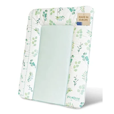 Afbeelding van pic Bear aankleedmat hoogwaardige wikkelmat aankleedtafelkussen onderhoudsvriendelijke kussen commode 50 x 70 cm sterren celadon