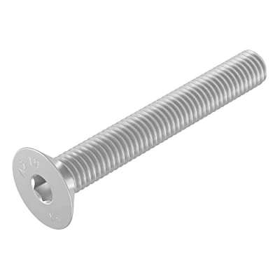 Afbeelding van SECCARO verzonken schroef M6 x 45 mm, roestvast staal V2A VA A2, DIN 7991 / ISO 10642, binnenzeskant, 20 stuks