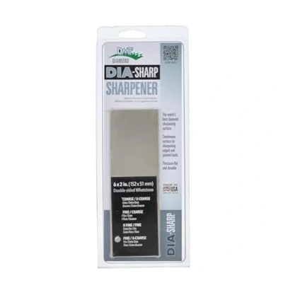Afbeelding van DMT Dia Sharp dubbelzijdige slijpsteen Dubbelzijdig Bench Stone fijn/Extra grof n/a zilver