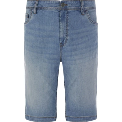 Afbeelding van Jan Vanderstorm Bermuda Brolle Jeansshort, Heren, Maat: 54, Hellblau