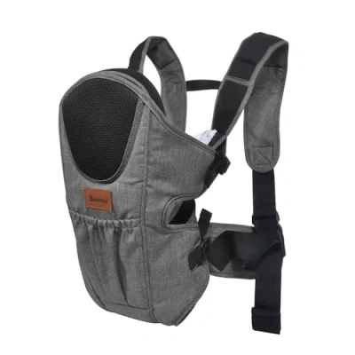 Afbeelding van Baninni 3 in 1 Draagzak Prestigio Luxe Grijs
