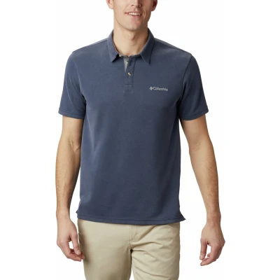 Afbeelding van Polo Columbia Men Nelson Point Collegiate Navy M
