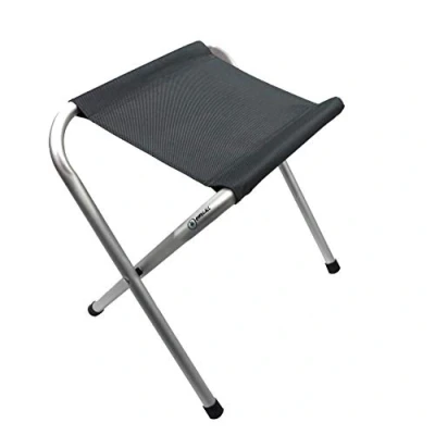 Afbeelding van Homecall Opklapbare campingkruk Alu met grijs 600D polyester