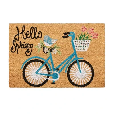 Afbeelding van Relaxdays deurmat kokos 40x60 cm schoonloopmat droogloopmat kokosmat buiten binnen